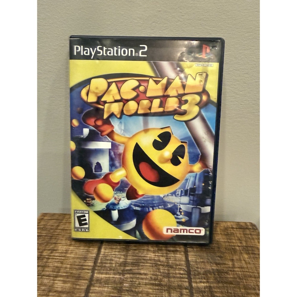 Pac-Man World 3 - PS2 - Sony PlayStation 2 - 2005 - Complete Cib Manual